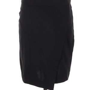 Simply Vera Wang Black Asymmetrical Pencil Skirt